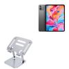 BoxWave Stand and Mount Compatible with Teclast ArtPad Air (11 in) - Executive VersaView Stand, Ergonomic Adjustable Viewing Angle Metallic Riser - Metallic Silver view 1