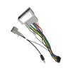 40pcs Car Audio DVD Player 16 PIN Android Power Cable Adapter Compatible with Honda for CRV for BRV for HRV for Jazz Radio Wiring Harness view 1