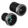 MECCANIXITY CCTV Camera Lens Wide-Angle 2.8mm 3MP F2.0 & 2.1mm 5MP for CCD Camera, 1 Set view 1