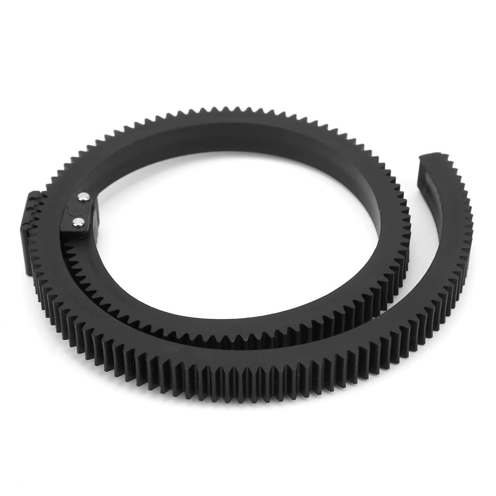Kuuleyn Focus Puller, Adjustable Follow Focus Len Gear Ring Belt, for SLR DSLR Camera Camcorder Camera Accessory