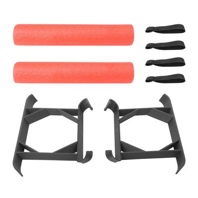 Float Extension Legs for 4 Safe Water Takeoffs Landing Gear with Detachable Heightening Brackets AntiWear Landing Skids