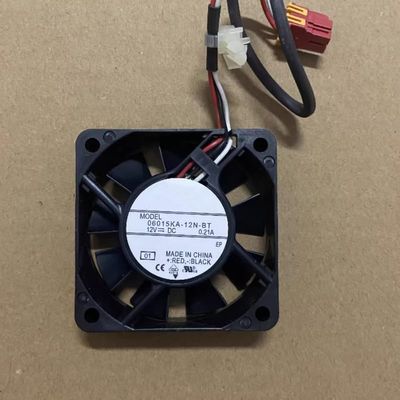 06015KA-12N-BT 60X60X15MM 12V 0.21A 3-Wire Inverter Cooling Fan