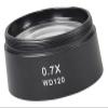 0.7X Stereo Microscope Barlow Objective Lens for Industry Video Microscope 48mm Mount Auxiliary Lens view 1