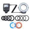 Photography Rings Light with LCD Screen 7 Lighting Mode 8 Rings Adapters for Enhanceds Imaging Effects Camera Rings Flashes for DSLR view 1