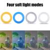 Photography Rings Light with LCD Screen 7 Lighting Mode 8 Rings Adapters for Enhanceds Imaging Effects Camera Rings Flashes for DSLR view 3