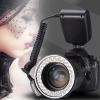 Photography Rings Light with LCD Screen 7 Lighting Mode 8 Rings Adapters for Enhanceds Imaging Effects Camera Rings Flashes for DSLR view 4