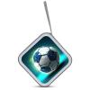 FekiLoot Cool Soccer Ball CD Case Hard Plastic DVD Disc Cases Storage Binder Portable Zipper CD Case Holder Large Storage Disc Wallet Bag for Car Home Travel(40 Capacity) view 3