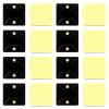 BELLIFFY 100pcs Self-adhesive Cable Tie Base Wire Cable Organizer Mounts for Desk Cord Management Black Adhesive Wire Tie Holder Clips for Home Office Use view 1