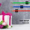 BELLIFFY 100pcs Self-adhesive Cable Tie Base Wire Cable Organizer Mounts for Desk Cord Management Black Adhesive Wire Tie Holder Clips for Home Office Use view 3