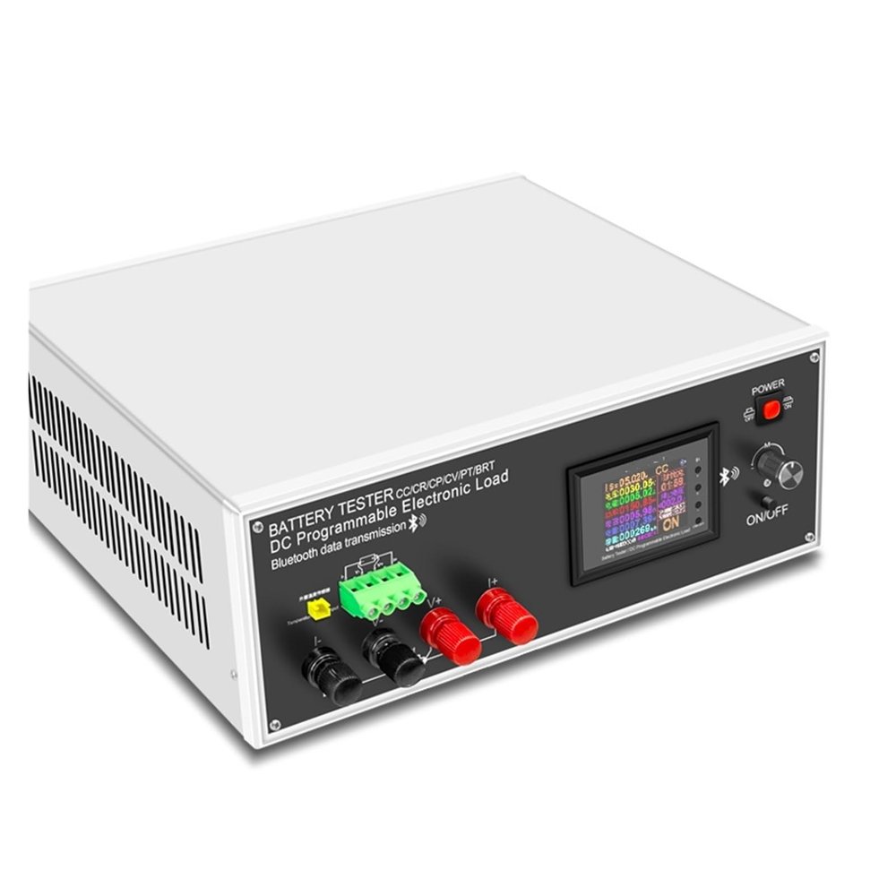 NJBVRS DLB-600W 40A DC Electronic Load Tester Programmable High-Accuracy Resolution Car Battary Temperature Capacity Monitor Tools(DLB 600W 40A)