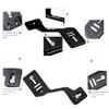 Aluminium Alloy Camera Flashlight Tripod Bracket Dual 1/4IN Screw DSLR Stand Compact Easy Carry view 4