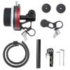 Hosioe DSLR Camera Follow Focus with Adjustable Dampening, Lightweight Lens Control for Video Aluminum Alloy Black view 1