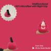 Tusrai 2pcs Cover of Bean Bag Phone Holder (No Filler) Ultra Soft Micro Suede Anti Slip Cell Phone Pillow Holder Hot Pink view 2