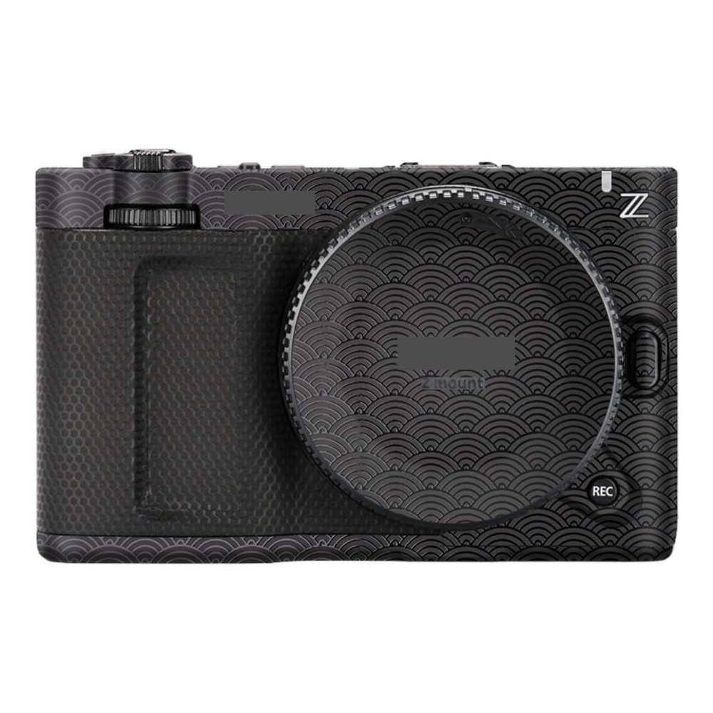 ZR Anti-Scratch Camera Cover Skin Sticker for Nikon ZR Protector Vinyl Film Skin Protective Decoration Z R (Clouds Black, for Nikon ZR)