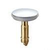 Push Button Operated Sink Drain Stopper 38mm with Brass Bouncing Core for Reliable Sealing in Bathroom and Kitchen Installations view 1