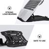 QUMIIRITY Adjustable Folding Laptop Stand Cooling Base Portable Computer Holder Notebook PC Riser for Home Office and Travel Use Random Color view 4
