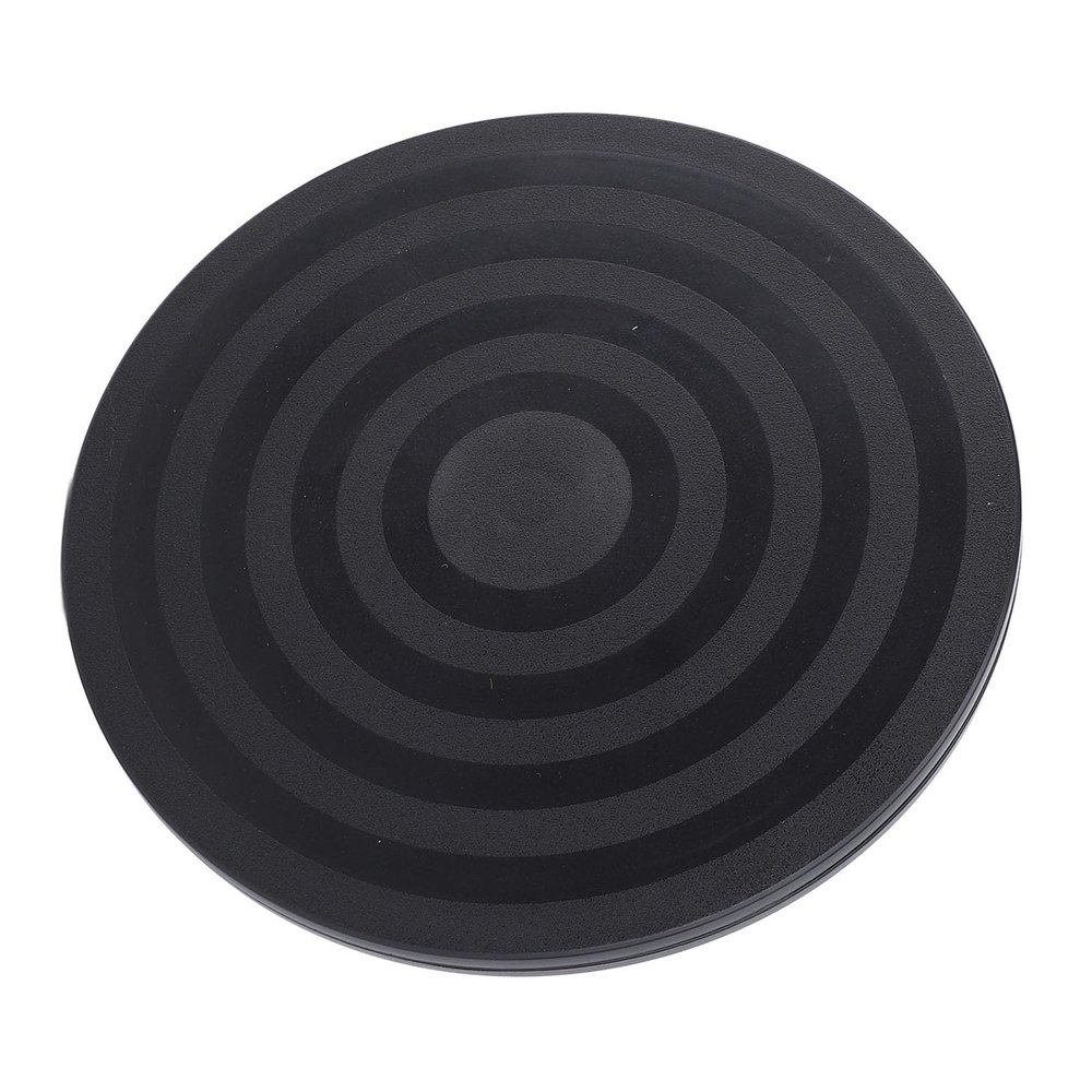 Nurnesy Rotating Stand Plastic Rotating Display Stand 20cm Diameter 360 Degree Turntable Spin Display for TVs Laptops Plants Artwork