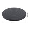Nurnesy Rotating Stand Plastic Rotating Display Stand 20cm Diameter 360 Degree Turntable Spin Display for TVs Laptops Plants Artwork view 2