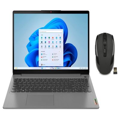 Lenovo Ideapad 3i 15.6 FHD Touchscreen Laptop | Intel Core i3-1115G4 Processor | Intel UHD Graphics | 8GB RAM | 256GB SSD | Windows 11 Home | Bundle with Wireless Mouse