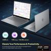 HP OmniBook X Flip 14" 2K Touch-Screen 2-in-1 Laptop, AMD Ryzen AI 7 350, 24GB LPDDR5X, 3TB Storage (2TB SSD+1TB Docking Station), AMD Radeon 860M, Backlit Keyboard, Wi-Fi 6E, Win 11, Silver view 3