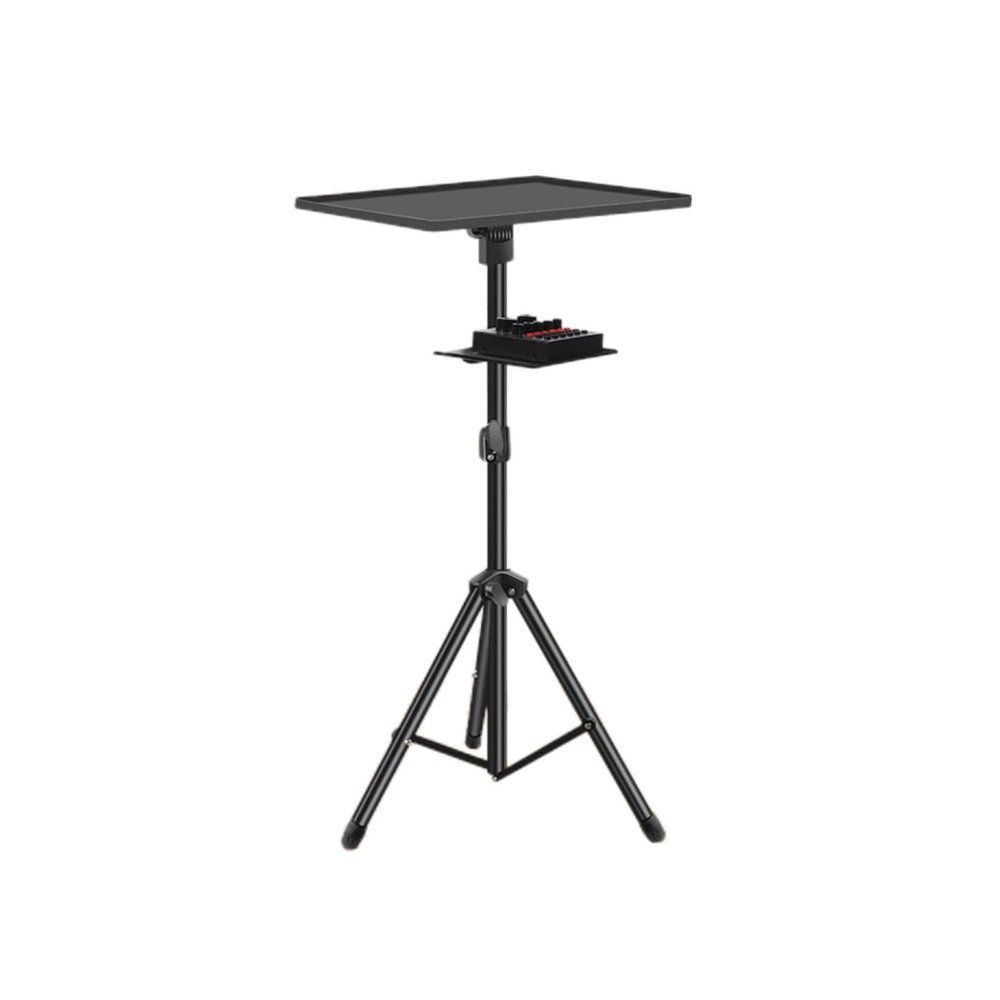 Adjustable Floor-Standing Laptop Stand,Multimedia Stand,Portable Tablet Table with Mouse Tray,Suitable for Meetings and Home Use
