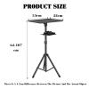 Adjustable Floor-Standing Laptop Stand,Multimedia Stand,Portable Tablet Table with Mouse Tray,Suitable for Meetings and Home Use view 2