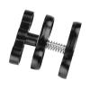Estink Aluminum Alloy Mini Ball Clip, 360 Rotation Diving Light Clamp Adapter Mount with Screw Lock, for SJ CAM and Other Cameras view 3