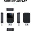 QHTYMJ Car Wireless CarPlay Adapter for Lexus ES 350 300h/LS 500 500h, Plug and Play 2-in-1 Wireless Car Play Adapter Fast Stable Control view 2
