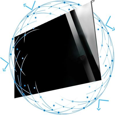 TXGJWRA Removable Privacy Screen Film,Anti-Spyware Screen Shield Hanging Monitor Protector Desktop Compute Anti-Glare and Anti-Blue Light Confidential Information,24in 547 * 320mm