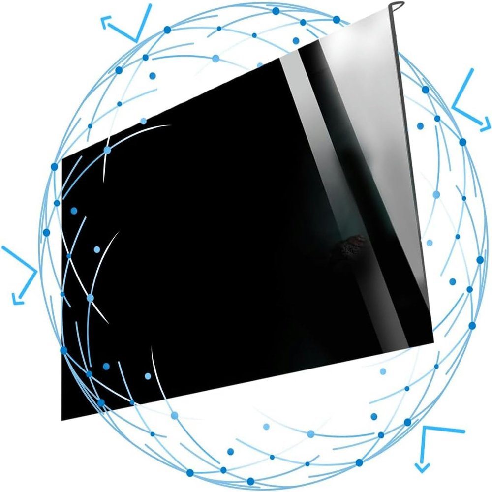 TXGJWRA Removable Privacy Screen Film,Anti-Spyware Screen Shield Hanging Monitor Protector Desktop Compute Anti-Glare and Anti-Blue Light Confidential Information,24in 547 * 320mm