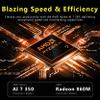 Lenovo IdeaPad 5 16" WUXGA Touch 2-in-1 Laptop, AMD Ryzen AI 7 350, AMD Radeon 860M, 16GB LPDDR5X, 1.5TB Storage (512GB SSD&1TB Docking), Backlit Keyboard, FHD IR Camera, Wi-Fi 7, Win 11 Pro, Blue view 4