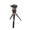 MAVIS LAVEN Desktop Tripod, Dual Angle Support 35 70 Degrees 2 Stage Height Adjustment 130 200mm 360 Rotating Base with Anti Slip Rubber Pads (Gold) view 2