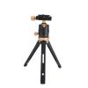 MAVIS LAVEN Desktop Tripod, Dual Angle Support 35 70 Degrees 2 Stage Height Adjustment 130 200mm 360 Rotating Base with Anti Slip Rubber Pads (Gold) view 4