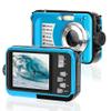 56MP 4K Underwater Autofocus 1250mAh 32GB Card, 11FT Waterproof Cameras, Floatable Digital Camera Underwater Camera for SnorkelingIPS HD Screen & 16X Digital Zoom, Diving, Rafting view 1