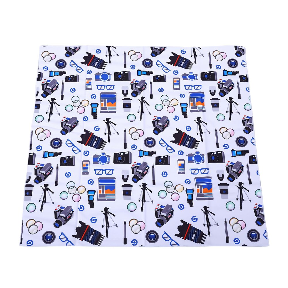 GEERYZHE Self Adhesive Protective Wrap Self Adhesive Wrapping Cloth Storage Pouch for Camera Lens Makeup Cosmetic Travel, Reusable Camera Lens Pouch, (70 * 70cm)