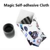 GEERYZHE Self Adhesive Protective Wrap Self Adhesive Wrapping Cloth Storage Pouch for Camera Lens Makeup Cosmetic Travel, Reusable Camera Lens Pouch, (70 * 70cm) view 3