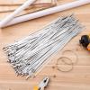 BESPORTBLE 200 Pieces 11.8-inch 304 Stainless Steel Metal Zip Ties Heavy Duty Self-locking Cable Straps for Outdoor Fence, Pipes, Electrical Cables, and Farm Use view 4