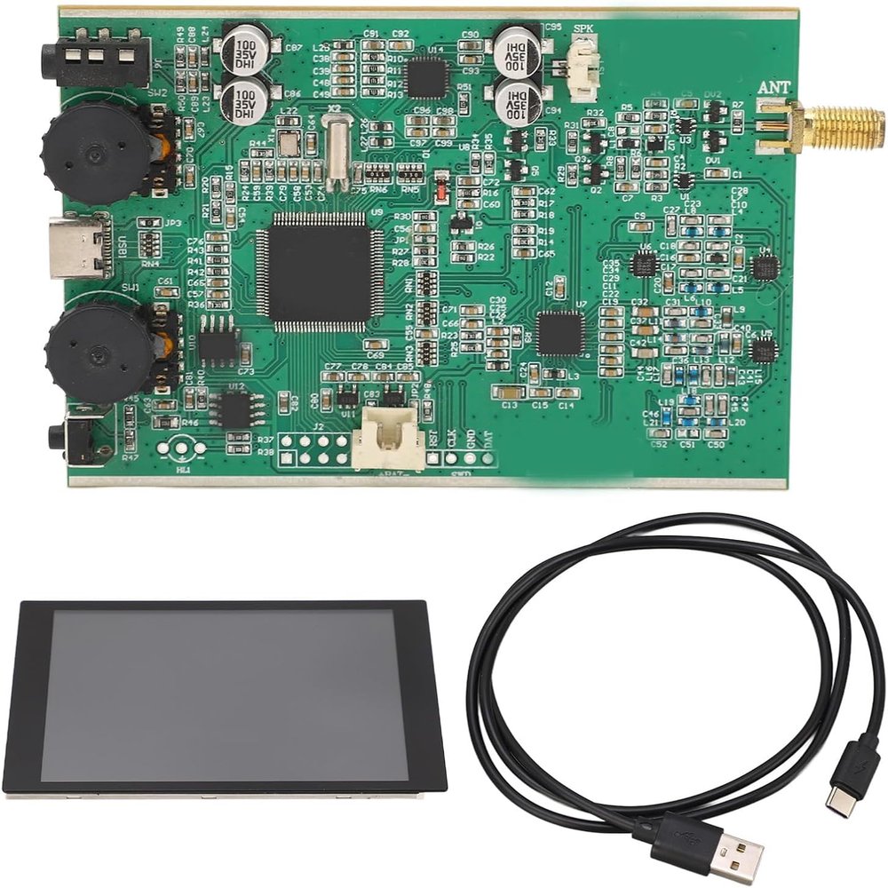 Compatible with Malachite DSP SDR Radio, 3.5inch Touching IPS Display Screen DSP SDR Receiver