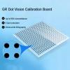 Camera Vision Calibration Board, 4 Inch Microscope Lens Test Chart, Accuracy 1.0um, Black Polka Dot Pattern, Calibration Tool, Focusing Target, for Industrial Inspection view 2