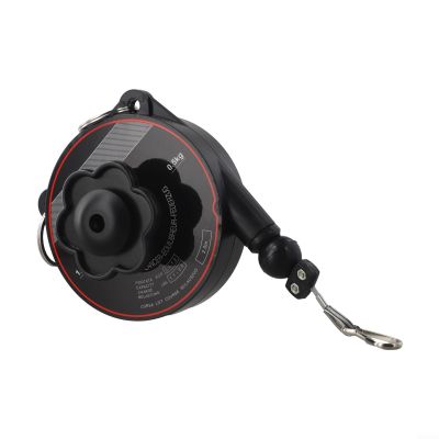 Telescopic Spring Balancer with Hook and Wire Rope, Adjustable Tension Spring Retractor for Electric and Pneumatic Screwdrivers, Heavy Duty Wire Rope Balancer, 0.6-3.0kg Capacity,(0.6-3.0KG)