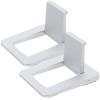 Alipis 2pcs Aluminum Alloy Laptop Stand Riser Silver Portable Invisible Computer Cooling Holder Ergonomic Heightening Support for Notebooks and Tablets view 1