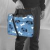 (Cute dog design) Slim Laptop Bag with Strap 15.6 inch Portable Laptop Sleeve Tote Case for Travel Business Men Women view 2