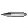 Replacement Stainless Steel Point for Mini Pole - 50mm Steel Tip with /4 Inch Thread Adapter, Mounting Hardware, Stainless Steel Pole Connector, Mini Pole Accessory view 1