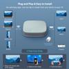 Real 4K/5G Wireless HDMI Display Dongle Adapter - 2026 Screen Mirror Miracast/Air Play Adapter, Cast Video Audio File from Phone/Pad/Laptop/Android/i-OS/Win/Mac to HDTV/Monitor/Projector view 4