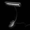 Beaupretty LED USB Rechargeable Music Stand Light Clip, Foldable Piano Sheet Music Lamp with Adjustable Brightness for Reading and Night Studying view 1
