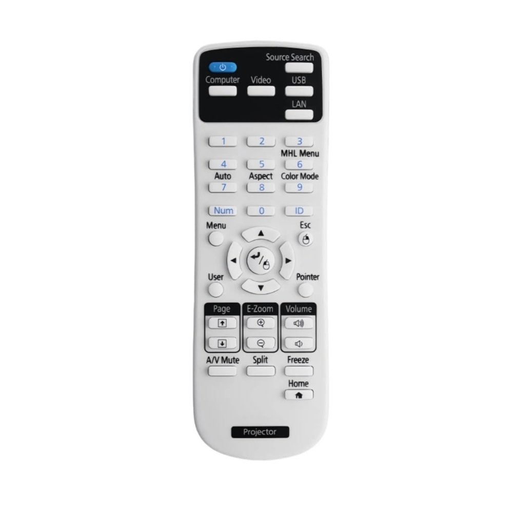 1pc Projector Remote Control Compatible with 219863500 CB-E10 CB-E01 W06 52 X06E with ID Function /972/X49/X06/W52 FH06(CB-E10)