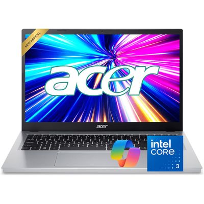 acer Aspire Go 15 Slim Business Laptop, Intel Core 3 N355(8 Cores, Beat i7-1165G7), 15.6 FHD, 8GB DDR5 RAM, 628GB Storage(128GB UFS+500GB External Drive),Wi-Fi 6, Windows 11, WOWPC Bundle, no Mouse