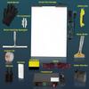 15-in-1 Smart Film Pro Kit Box Switchable Adhesive Privacy Film Sample with DIY Installation Tools, Remote Control, 300W Transformer, Squeegee, Wires & Accessories view 2