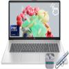 HP Touchscreen 17.3" Business Laptop Computer, 16GB DDR5 RAM, 1TB SSD, Intel Core Ultra 7 255U Processor, Backlit Keyboard, Copilot AI, Windows 11, SageNova Earphones & Docking Station, Silver view 1