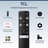 2 Pack RC802V TCL Remote Control Replacement - Easy Setup with Shortcut Keys - Universal TCL Android 4K UHD Smart TV Remote Replacement (55S434, 50S434, 43S434, 40S334, 40S330, 75S434, 70S430, 55S435) view 2